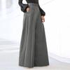 Women's High-waisted Wide-leg Trousers Flared Trousers Fashionable and Elegant Party Wide-leg Pants