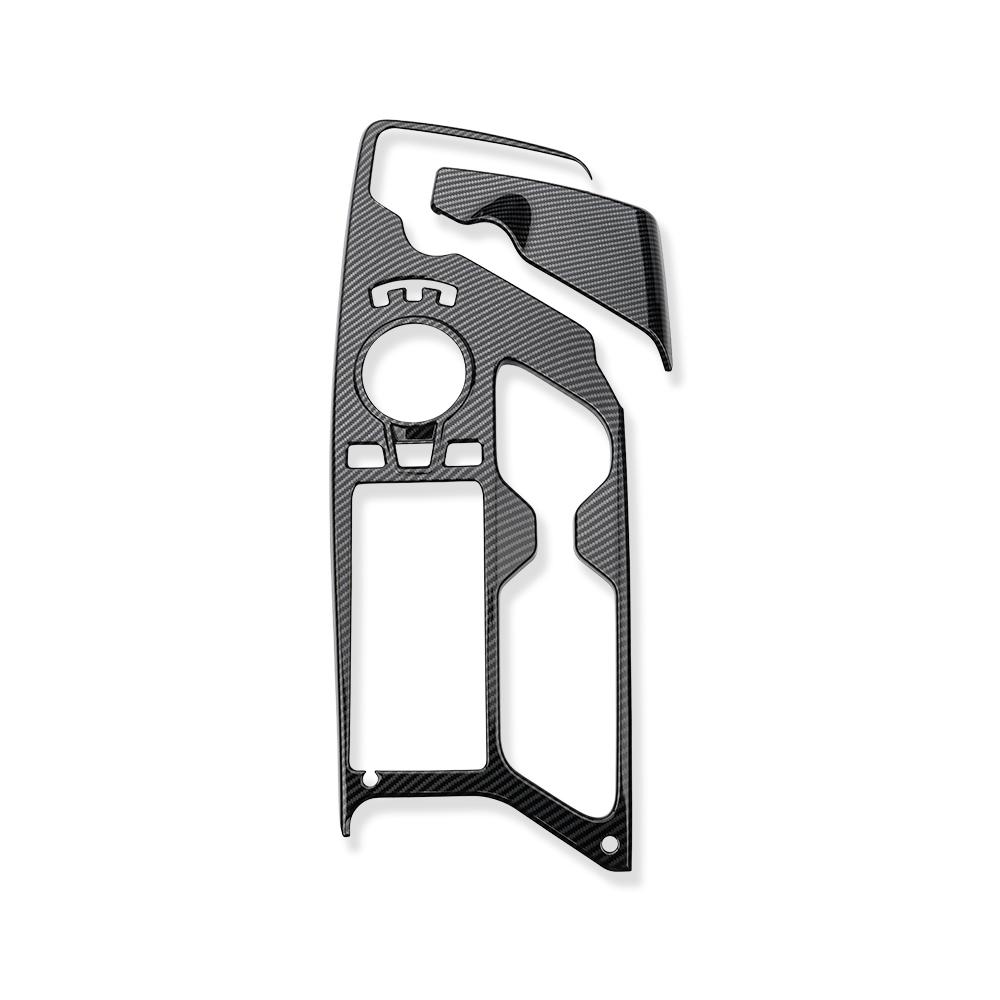 LHD/RHD For Kia EV6 -2026 Carbon Fiber Center Console Gear Shift Panel Cup Holder Cover Trim Interior Accessories