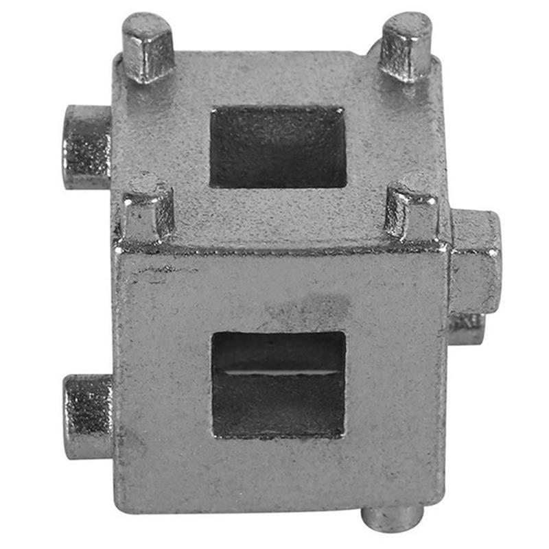 Инструмент для перемотки поршня суппорта заднего дискового тормоза/обмотки назад, кубический инструмент, приводной инструмент 3/8 дюйма