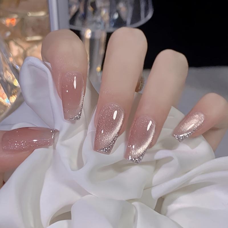 YIKOOLIN 1/2PCS Double-head Nail Magnet Stick Cat Eye Gel Nail 3D Magic Magnetic Nail Art Design Tool Cat Eye Nail Art Tool