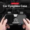 VXCW9 Car Multifunctional Storage Box Car Sunglasses Sunglasses Clip for Citroen C1 C2 C3 C4 C5 C6 C8 C4L DS3 DS4 DS5 Car Accessories