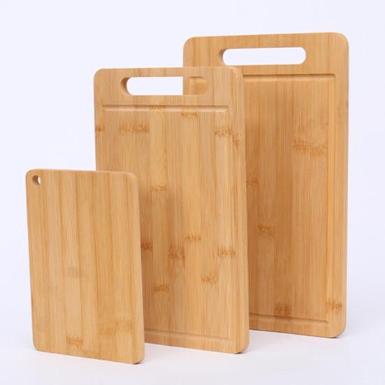 Бамбуковая разделочная доска Утолщенная Двусторонняя Разделочная доска Кухонная Разделочная панель с Вертикальным Хранением Защита от Плесени Стол для Нарезки Фруктов