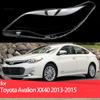 Для Toyota Avalion XX40 4-го поколения 2013 2014 2015 Крышка фары Автомобильная линза фары Замена стекла Передний плафон Автомобильный корпус