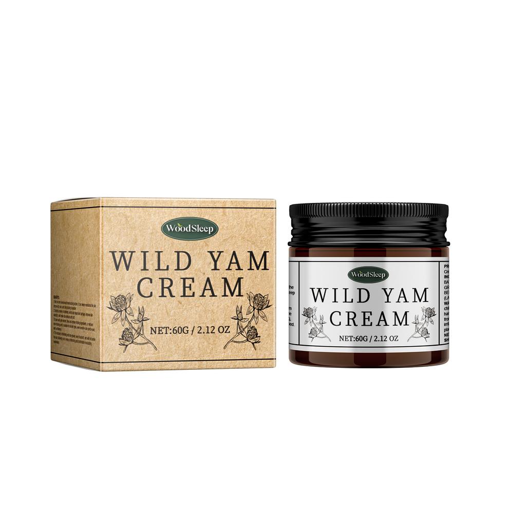WOODSLEEP Yam Moisturizing Cream Hydrating Soft Skin Body Moisturizer 60ml