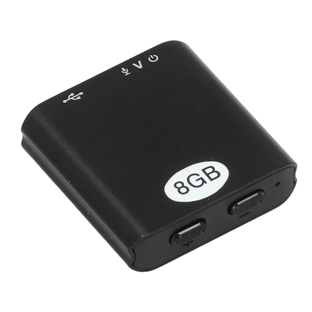 Цифровой диктофон HD с шумоподавлением Портативное устройство для записи с голосовым управлением для лекций