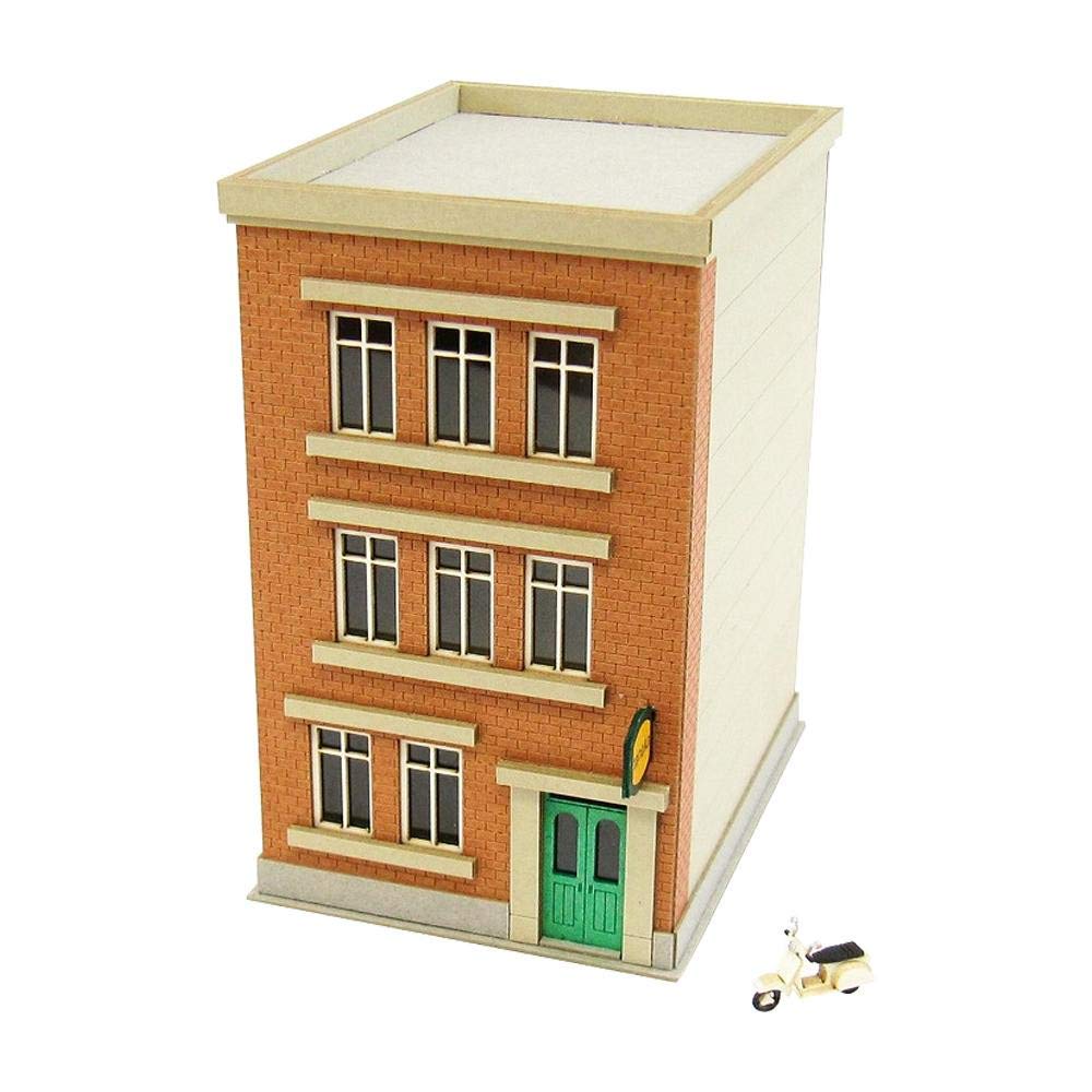 Sankei Nostalgic Diorama Series Building D Paper Craft 1/150 MP03-93