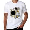 Steel Gears ( Steampunk Gears ) Tshirt Casual Pattern Print Tee Shirt
