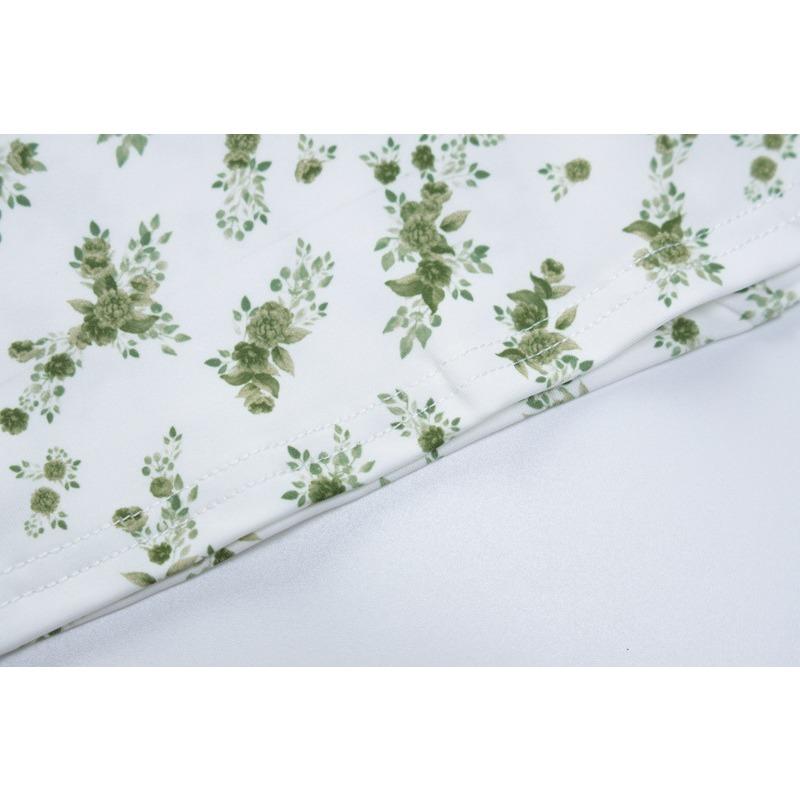 Летний новый стиль маленькое цветочное короткое платье на бретелях женское D269180G