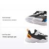 Li Ning Удобная амортизирующая обувь с поддержкой отскока и баланса, прочная, легкая, дышащая, нескользящая, противоударная, повседневная обувь для детей YKNT152-11