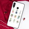Милый горшечный кактус Для Huawei Nova Y90 Y70 Y60 Y72 Y73 Y61 Y91 7i 8i 11i 12i 12s 9 10 SE P20 P30 P40 Lite Чехол
