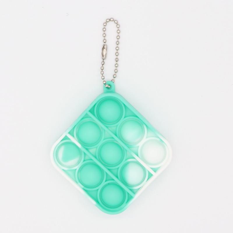 Красочный силиконовый брелок-игрушка-пузырь - Подвеска 'Мышеловка' и образовательный инструмент для снятия стресса