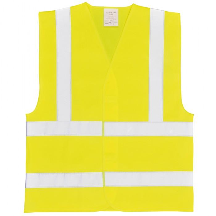 Portwest Жилет унисекс Hi-Vis с двумя лентами и подтяжками (C470) / Рабочая одежда / Защитная одежда