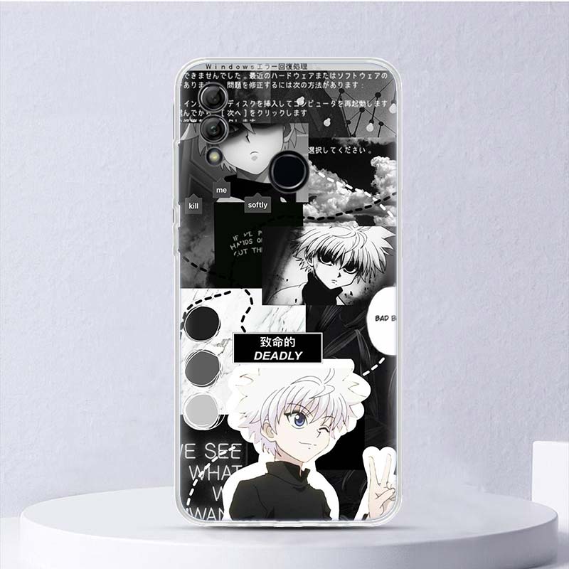 Мягкий чехол Hunter X Hunter Killua для Huawei P Smart Z Y5 Y6 Y7 Y9S 2019, чехол для телефона Honor 10 Lite 9 9X 8X 8A Pro 8S 20i, чехол Sh