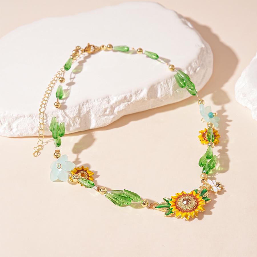 Винтажное металлическое ожерелье с ракушкой в форме сердца: Роскошная, Уникальная и Преувеличенная Цепочка на Ключицу