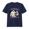 90s Vintage The Big Unit Baseball Player Print Casual Streetwear T Shirt Vintage Washed Top For Everyday Wear Designer Clothes