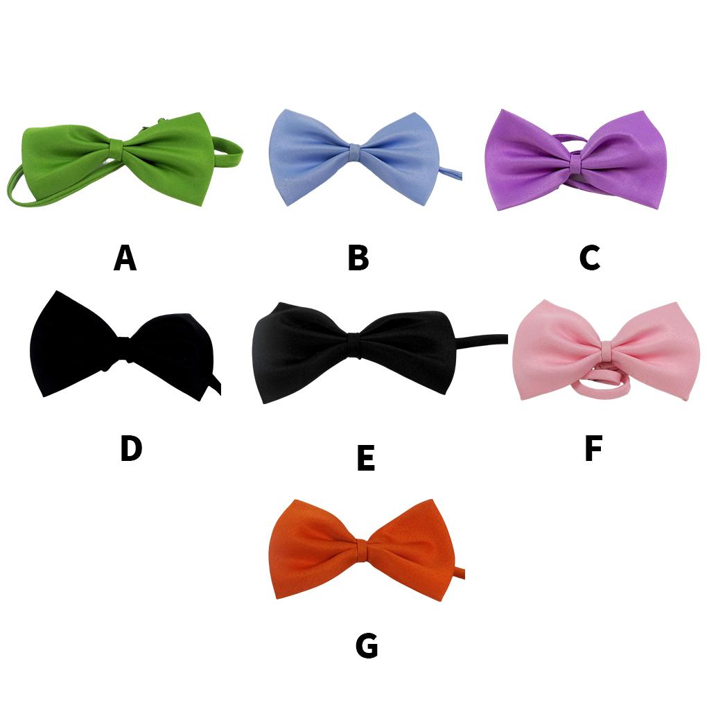 Decorative And User Friendly Cat And Dog Bow Tie With Fine Stitching Pet Easy To Put On No Shedding