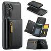 DG.MING M5 Series For Samsung Galaxy S25 FE Case Detachable Magnetic Leather Phone Cover with Card Slots