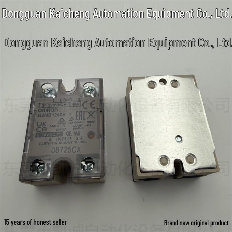 In Stock: Omron G3NB-240B-1 DC5-24V Solid State Relay