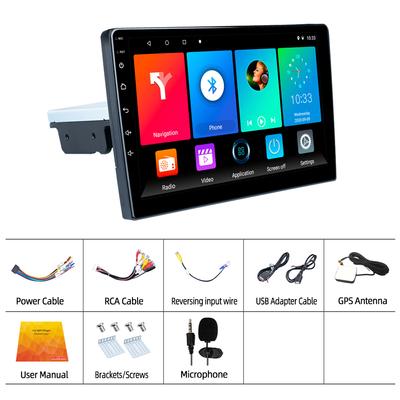 Автомобильный мультимедийный плеер Andriod 11, 1 Din, 9 дюймов, GPS-навигация, Bluetooth Carplay, Wi-Fi, USB, FM, зеркальная связь, HD, автомобильное аудио, радио, стерео, авторадио