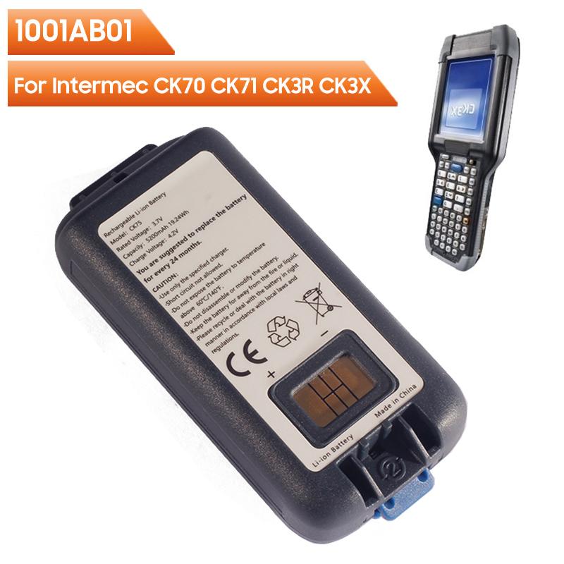 Replacement Battery 1001AB01 AB17 AB18 318-046-001 For Intermec EDA60K CK65 CK70 CK71 CK75 CK3 CK3R CK3X CK65-BTSC CK3A1 CK3C1