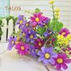 1 Bouquet 28 Heads Artificial Fake Flower Home Coffee Shop Wedding Decor
