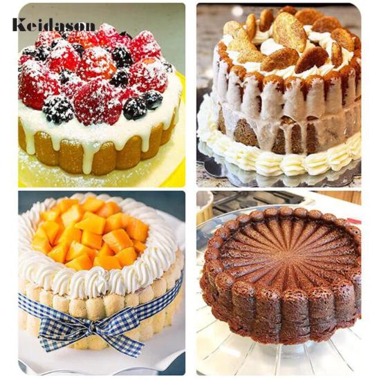 Удобная 3D-форма, термостойкий силиконовый противень для выпечки тортов, принадлежности для хлебобулочных изделий