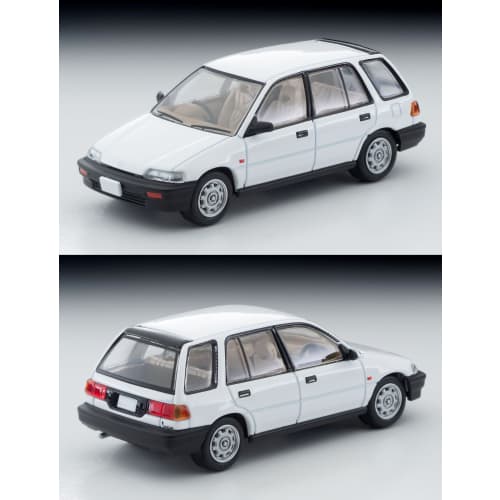 TOMYTEC Tomica Limited Vintage Neo 1/64 Scale LV-N338a Honda Civic Pro White Finished Model 333968