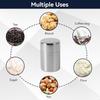 Stainless Steel Stainless Steel Tea Canister Airtight Seal Food Sealed Containers  Sugar