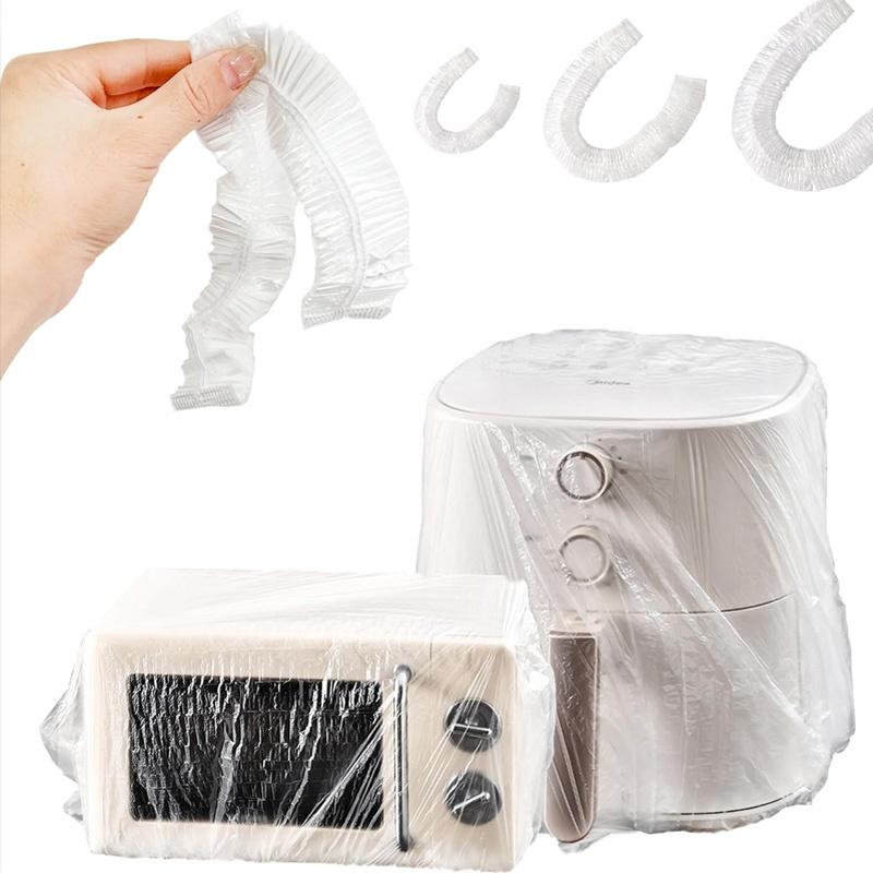 10 Pcs Heavy Duty Appliance Covers, Dust & Moisture Proof. 13x14cm, Durable Plastic, for Kitchen