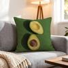 Pattern Avocado Print Cushion Cover 1Pcs Decorative Covers Soft Cushion Case For Sofa Couch Decor 40X40 45X45 Pillowcases