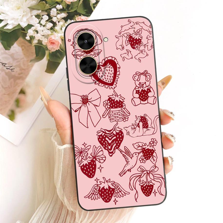 For Xiaomi Poco C71 Case Redmi A5 4G Cover 6.88" Cute Cat Duck Rabbit Anime Soft Silicone Shockproof Bumper on Redmi A5 NFC Capa