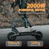 Склад в ЕС Электросамокат KuKirin G4 2000 Вт Мотор 60 В 20 Ач Аккумулятор 75 км Максимальный запас хода 70 км/ч Максимальная скорость 11" Внедорожные вакуумные шины
