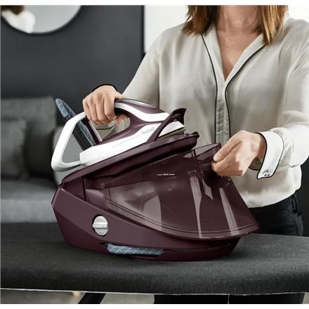 TEFAL Steam Station Pro Express GV9721E0 3000 W 1.2 L 7.9 bar Auto power off Vertical steam function Calc-clean function Burgundy