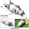 Реалистичный экзотический оранжевый полосатый кот Модель сердца Украшение