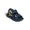 Adidas Swim Space Leather Comfortable Low-Top Walking Shoes Baby Shoes Blue GX2442