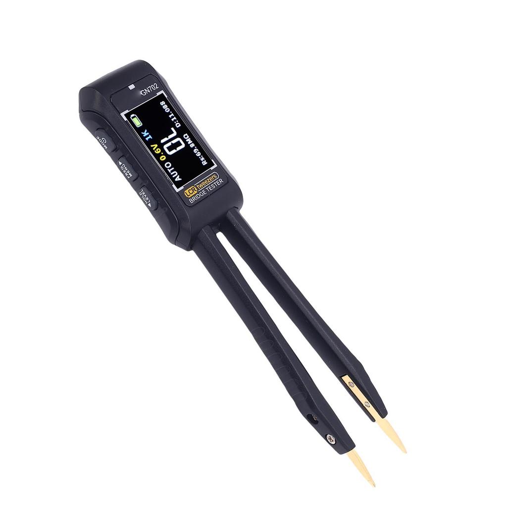 Цифровой тестер пинцет Автоматическое измерение Цифровой резистор Конденсатор Индуктивность Диод Электронный