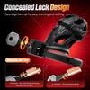 Adjustment Male Chastity Cage Large Lightweight Chastity Device with Adjustable 8 Size Rings and Invisible Lock Light Weight