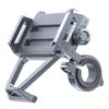 Motorcycle Phone Holder Handlebar Mounted Cellphone Cradles Shockproof Stand Holder for Scooter Bike 360 Degree Rotating
