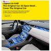 For Volkswagen T-ROC 2025 Car Panel Film Dashboard Protective Sticker Interior Screen Anti-Scratch Film Cover Accessories