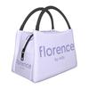 Florence By Mills Милли Бобби Браун Изолированная сумка-ланч для женщин Хранение пищевых контейнеров Контейнер Охладитель Термосумка-ланч Сумка-тоут