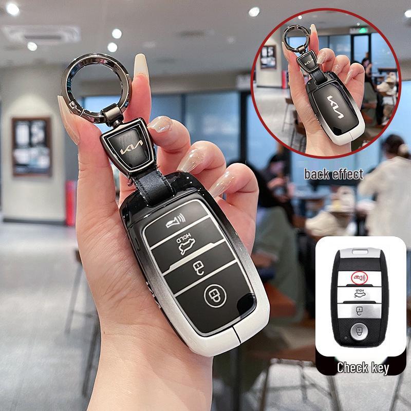 Умный металлический чехол для ключей Kia Huanchi KX3/KX4/KX5/KX7 2023