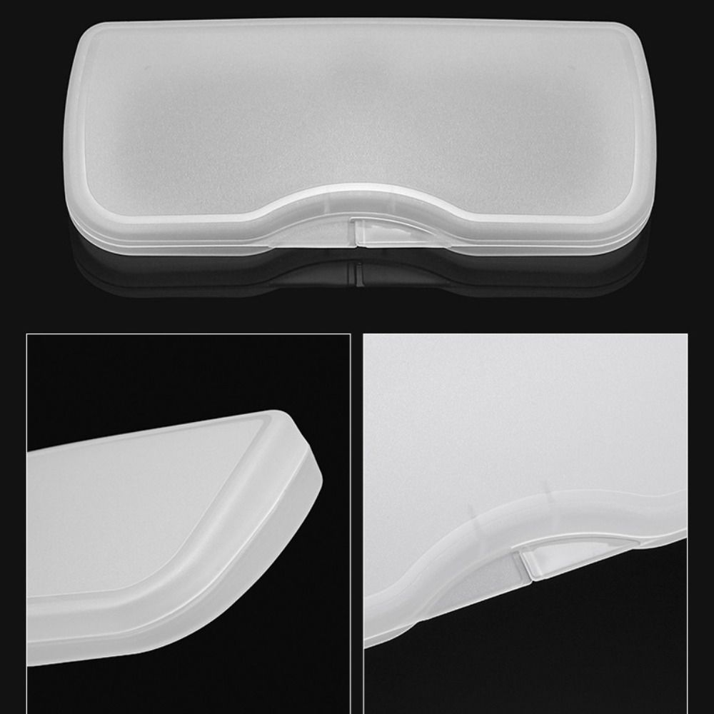 Stylish Sunglasses Lens Case Portable Polarized Clip Box Glasses Storage Box  Glasses Accessories
