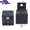 4 5 Pin 4P 5P 40A Waterproof Car Relay Long Life Automotive Relays Normally Open DC 12V/24V Relay For Head Light Air Conditioner