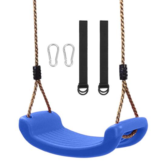 Детское сиденье-качели с регулируемой веревкой, аксессуары, сверхпрочное, нескользящее, для детей, для помещений и улицы, для игровой площадки, сада, двора, патио, подвесной набор качелей