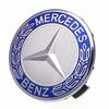 Автомобильная наклейка для Mercedes Benz 75 мм Автостайлинг Центральные колпачки ступиц Замена для Mercedes Benz W211 W203 W204 W210 W1