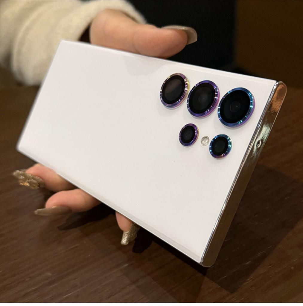 Металлический чехол-кольцо для объектива Samsung S24 Ultra S23 FE S22 Plus A15 A35 A55 A14 A24 A34 A54 Защитная пленка для объектива камеры