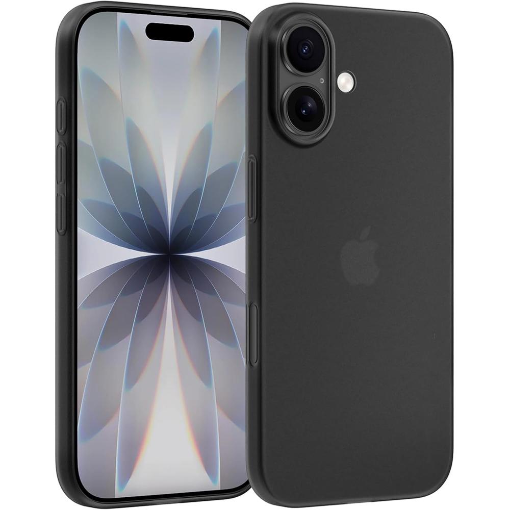 Тонкий полупрозрачный матовый чехол для For Iphone 17 Air 17E 16E 16 Pro Max 1 Plus 14 13 12 11 Защитная крышка для телефона с защитой от отпечатков пальцев Аксессуар