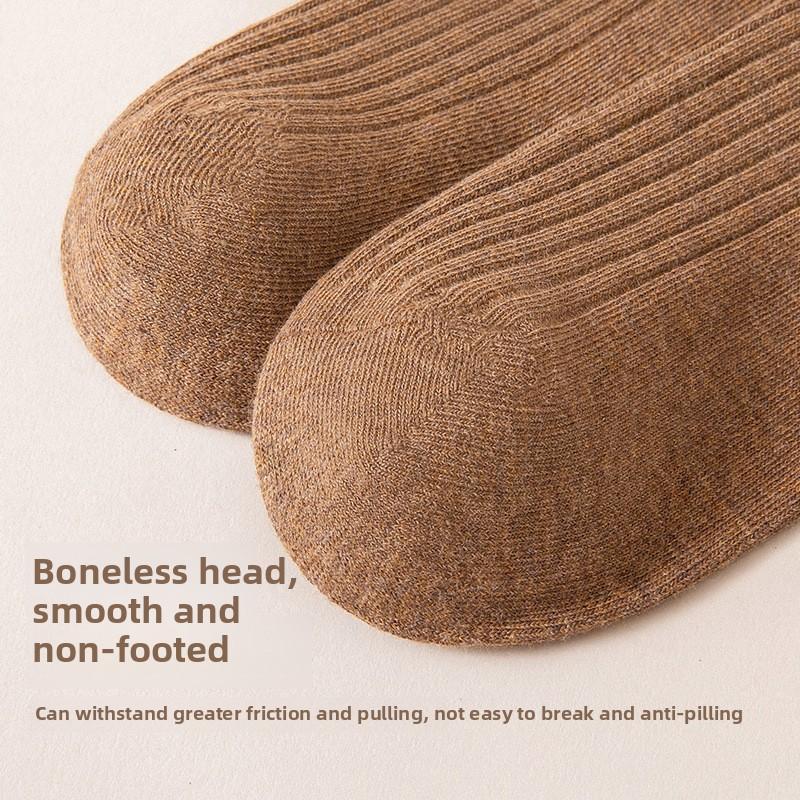 6 пар мужских весенних и осенних толстых хлопковых деловых теплых дезодорирующих носков среднего размера