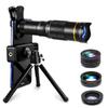 32x Professional Telescope Monocular HD Zoom Phone Lens Camera Telephoto With Tripod Metal Telescope For Tourism Camping