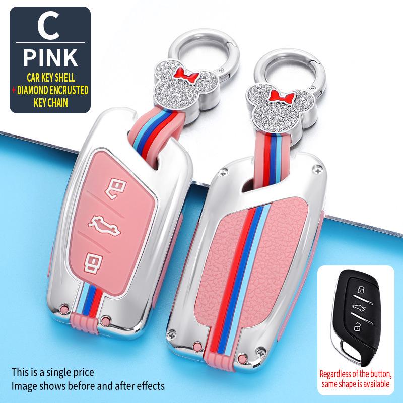 MG Car Key Cover for MG6 Pro, MG5, Navigator 21, MG HS, and ZS Models